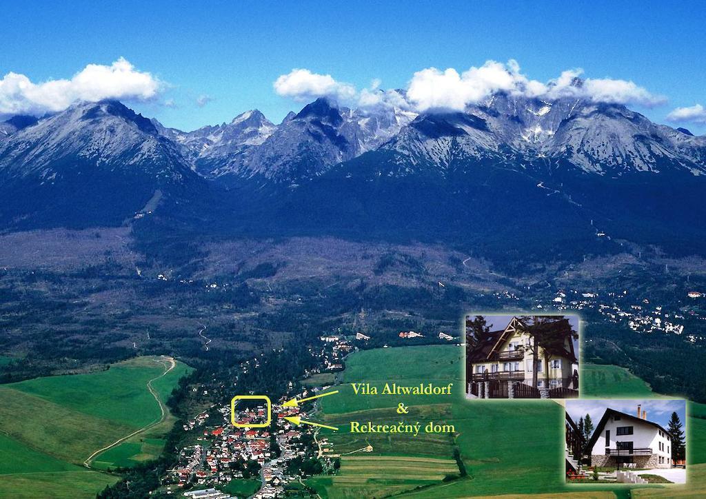 Rekreacny Dom Altwaldorf Vysoke Tatry Villa Stara Lesna Exterior photo
